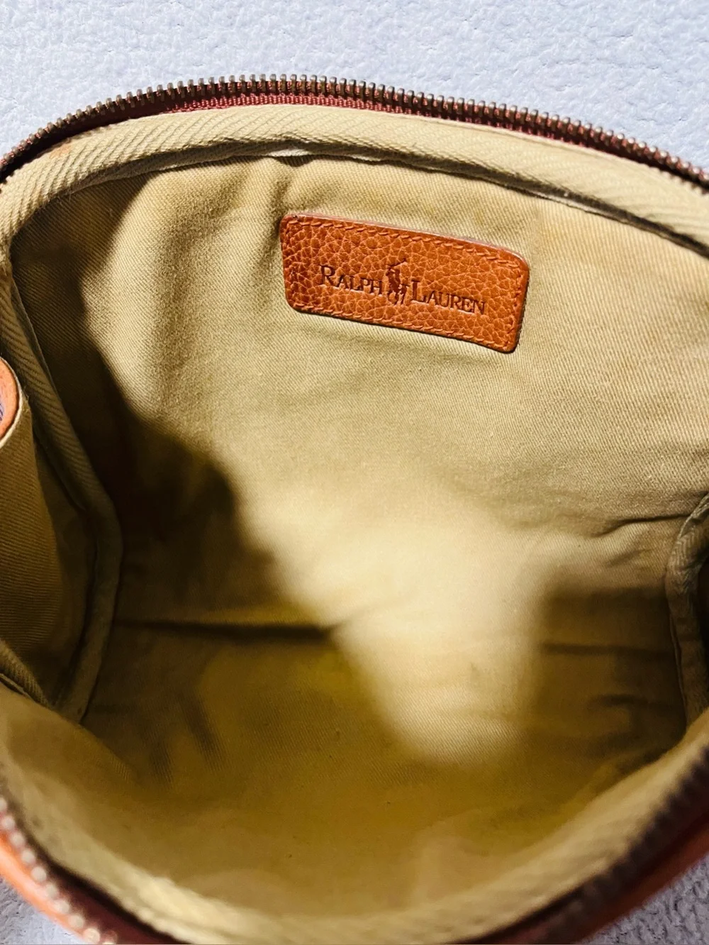 Ralph Lauren Leather Pouch - Picture 8 of 10
